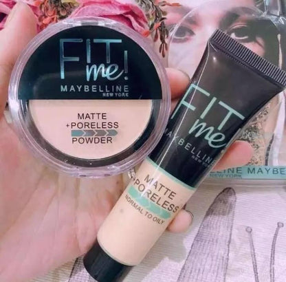 2 in 1 Matte Face Powder & Foundation
