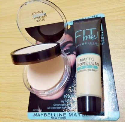 2 in 1 Matte Face Powder & Foundation