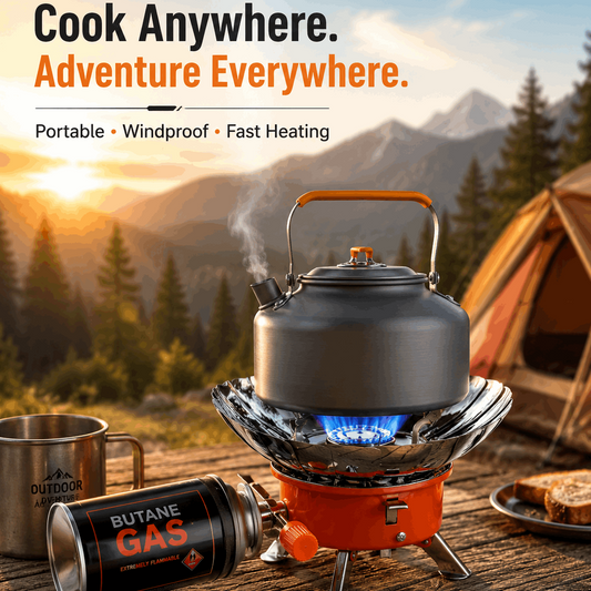 Mini Portable Camping Gas Stove