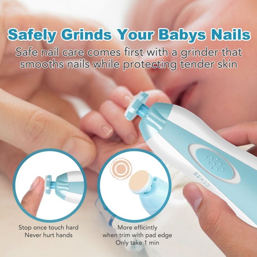  Electric Baby Nail Trimmer Storage Case