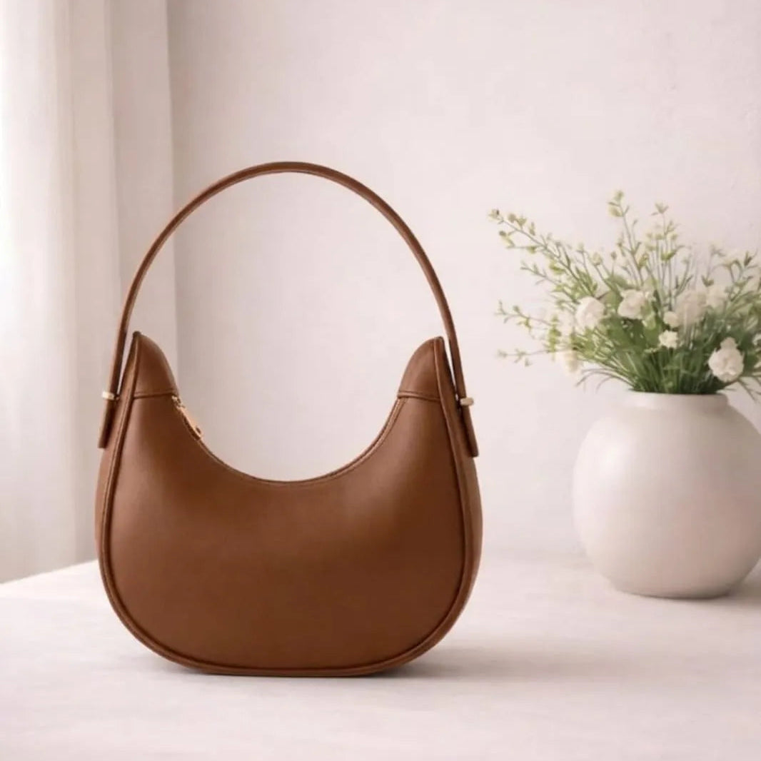 Elegant Half Moon Handbag for Everyday Use