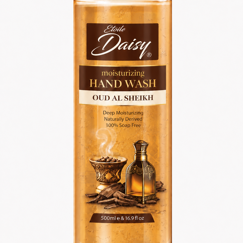 Etoile Daisy Moisturizing Oud-Al-Sheikh Hand Wash 500ml Pump Bottle