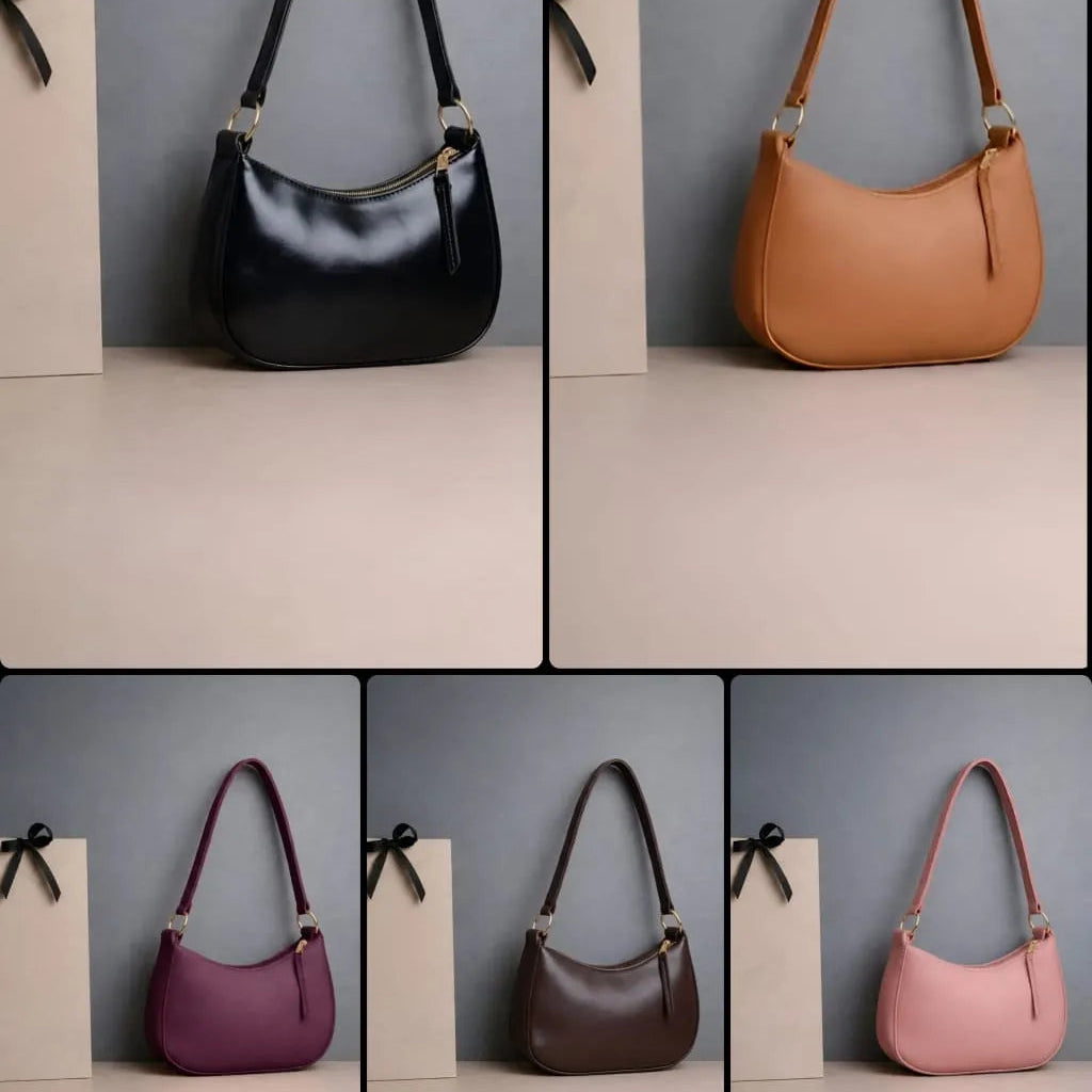 Luxury Classic Zip Shoulder Bag for Women 