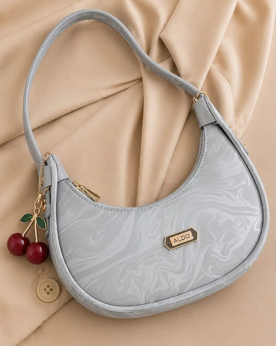 Women's Leather Plain Shoulder Bag