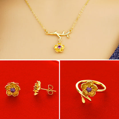 Daisy Jewelry Set for Women