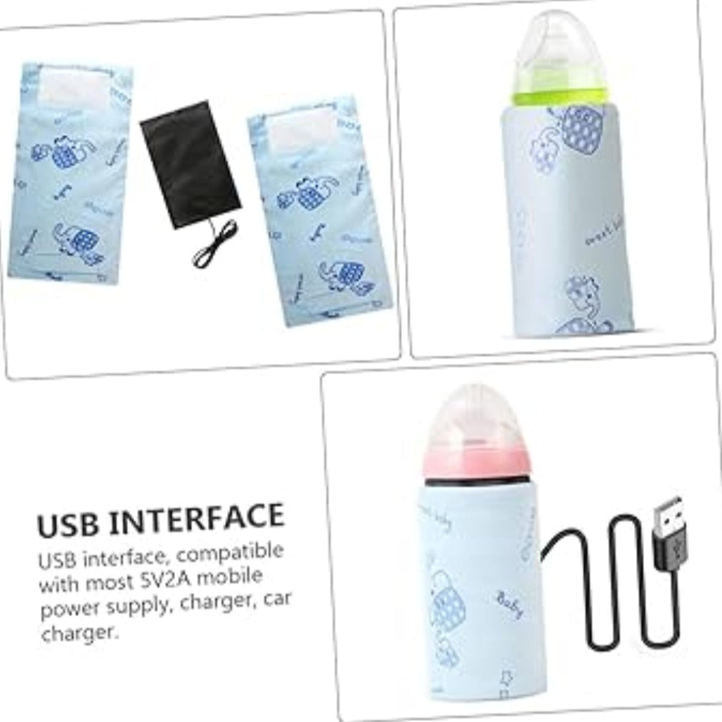 Travel Baby Bottle Warmer with USB Cable
