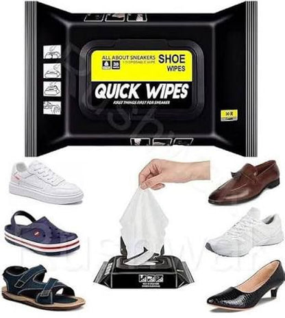 Premium Shoe Wipes – Quick Cleaning Wipes for Footwear