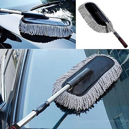 Soft Cotton Car Duster with Extendable Handle