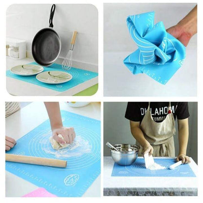 Professional Silicone Roti & Pastry Mat – Non-Stick Baking Mat
