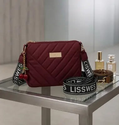 Women's Leather Plain Hand Bag