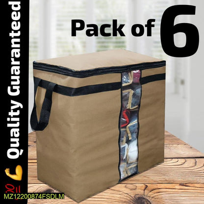 Pack of 6 Dustproof Storage Bags