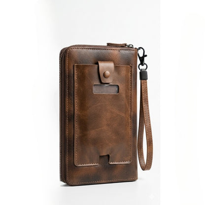 Kingro Premium Long Zipper Wallet with Phone Pocket