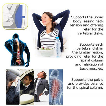 Car Seat Lumbar Support Pillow