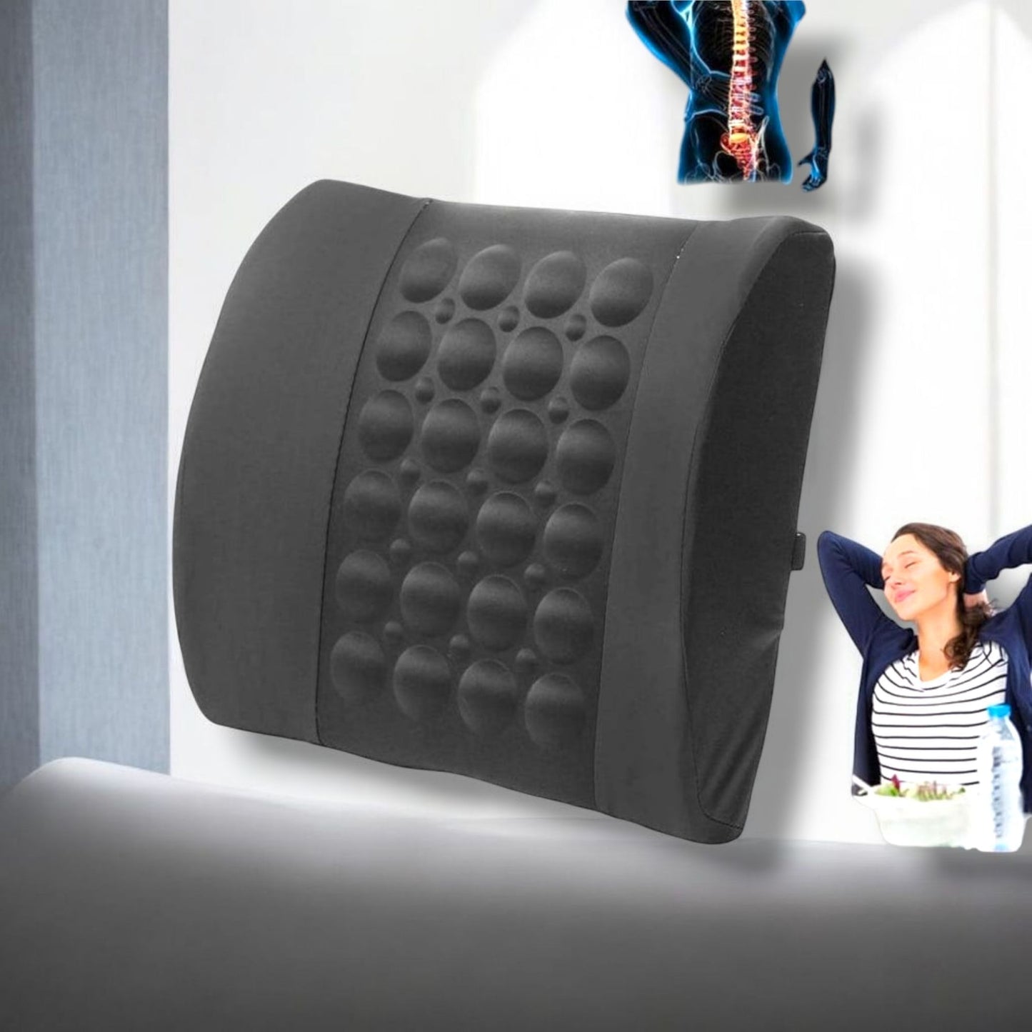 Car Seat Lumbar Support Pillow