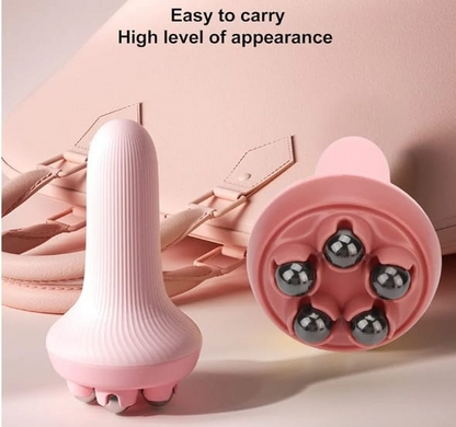 360° Handheld Massage Ball Roller for Back, Neck, Shoulders & Legs