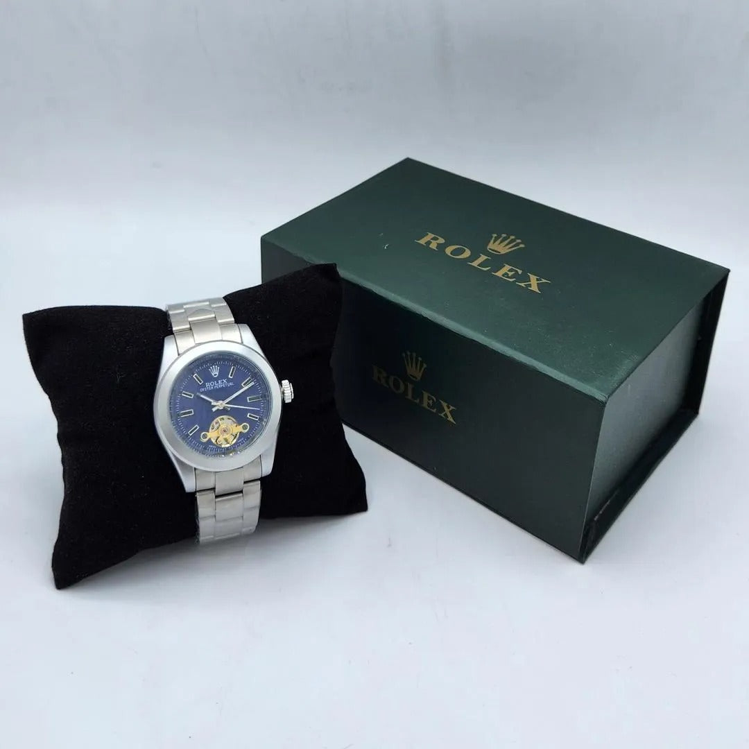 Stunning Blue Sunray Rolex Watch