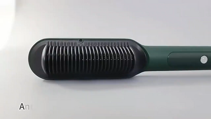 909 Hair Straightener Brush – Fast Heating Hair Styling Tool